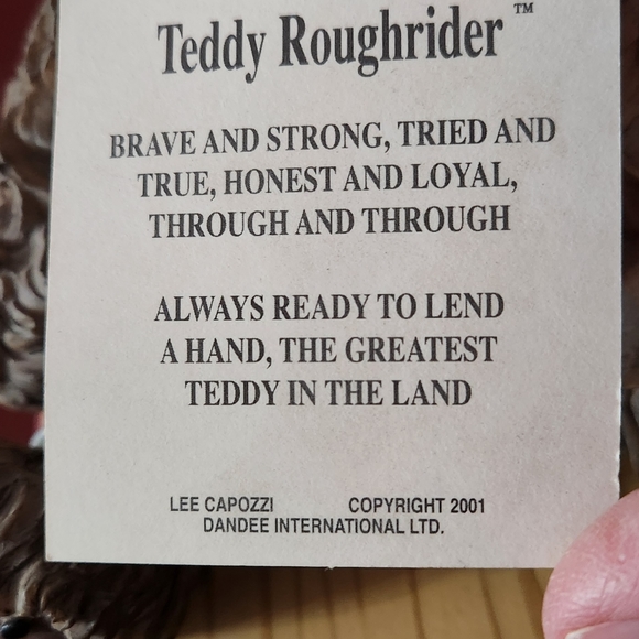 Rough Rider collectible bear - Picture 4 of 4